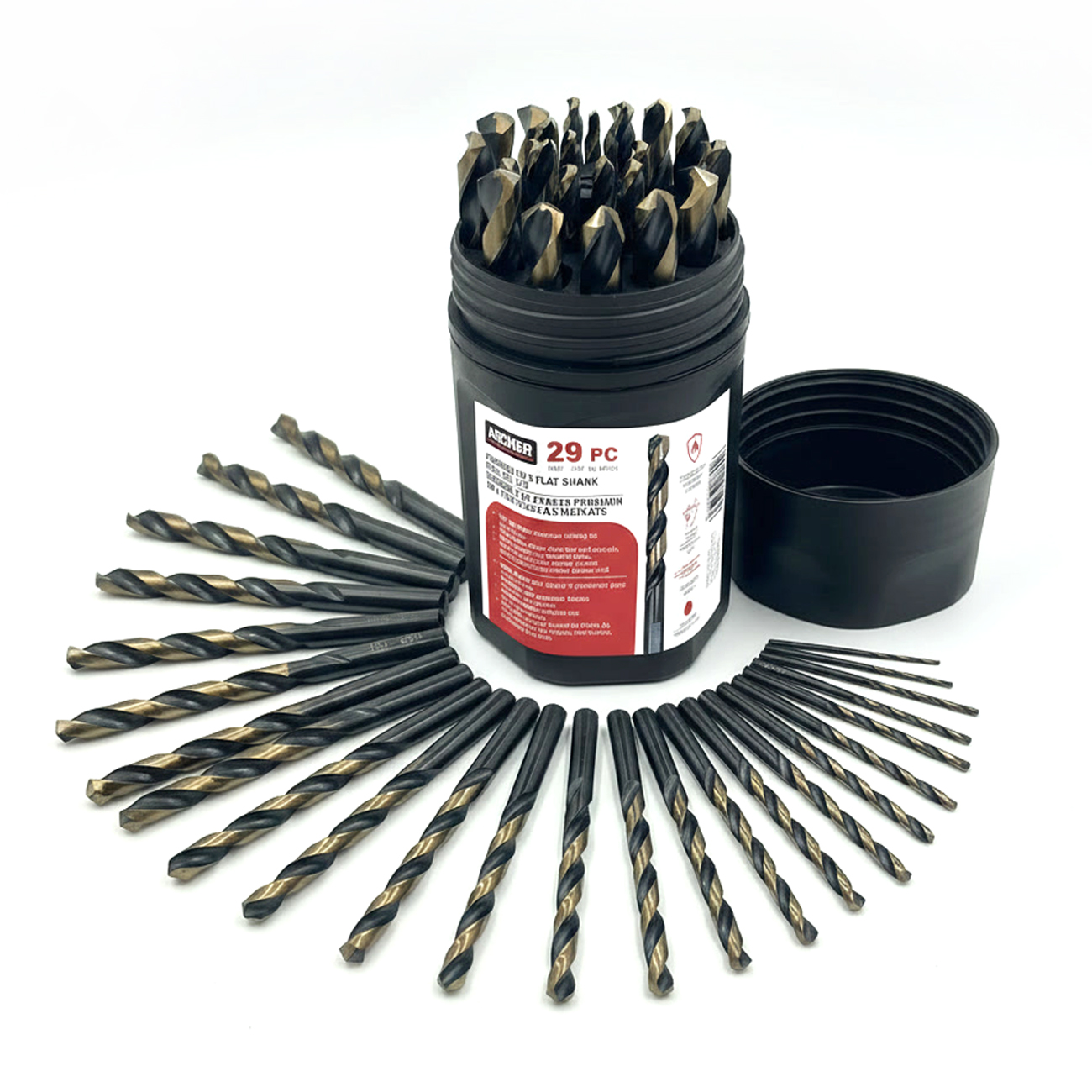 Archer industrial drilling bits for heavy duty metal fabrication and maintenance in Western Canada